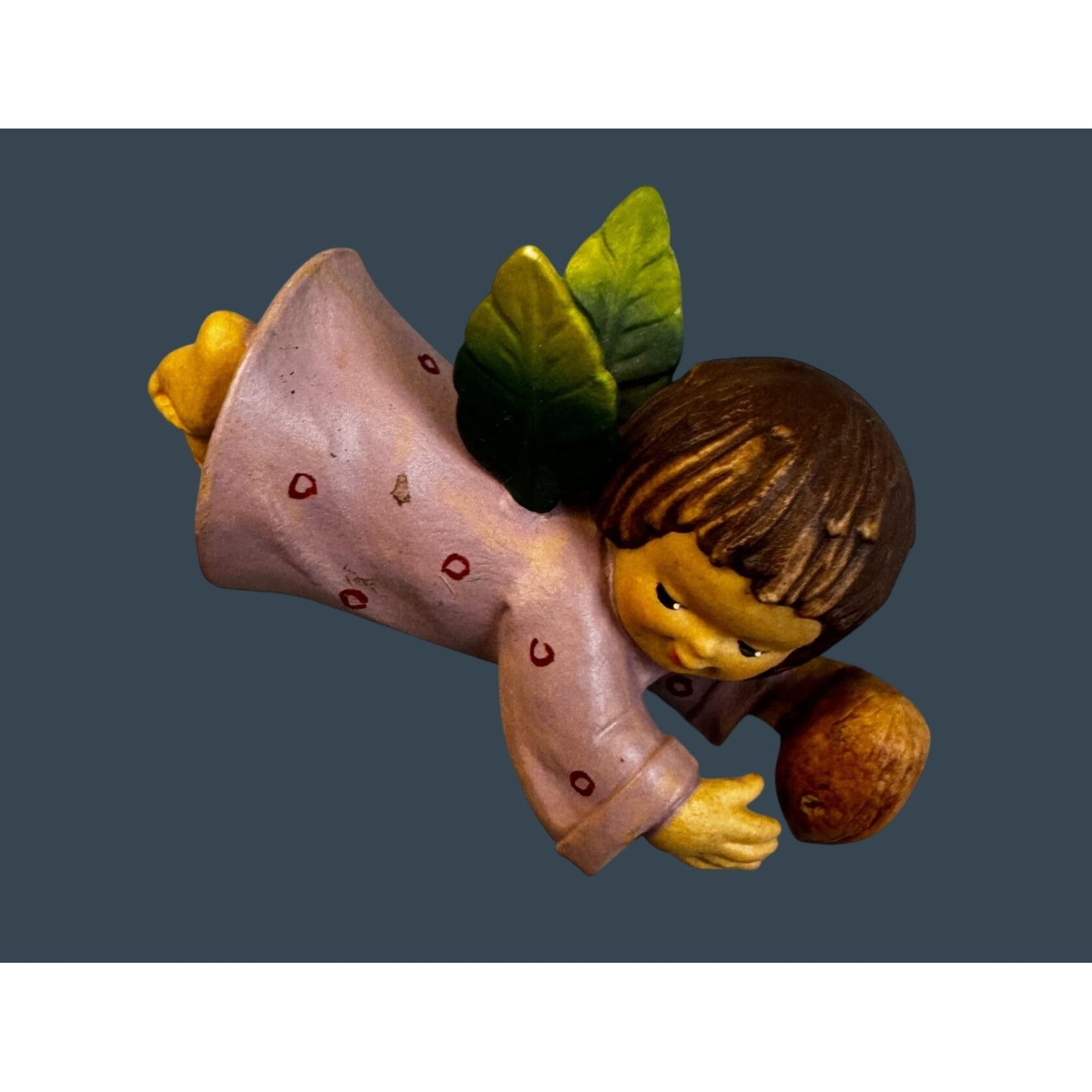 Anri Ferrandiz Flying Harvest Angels Set Colorful Hand Carved Italy 4"