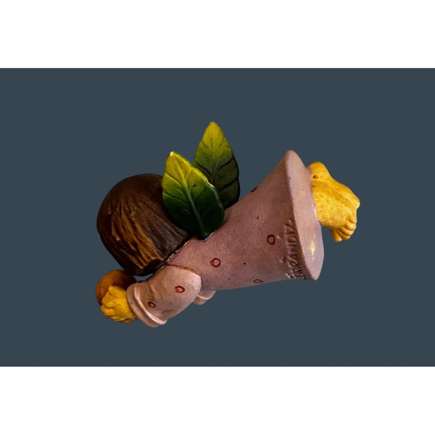 Anri Ferrandiz Flying Harvest Angels Set Colorful Hand Carved Italy 4"