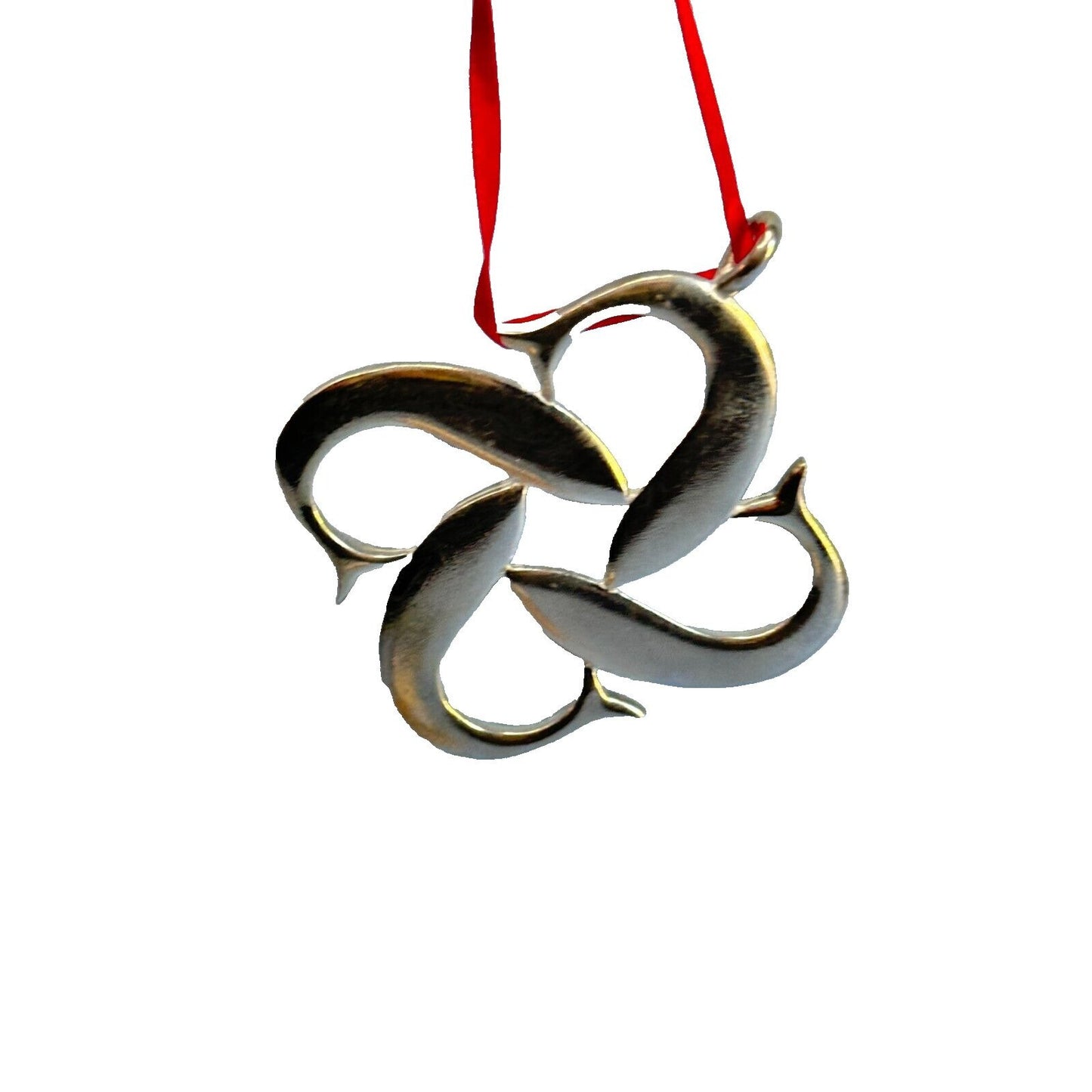 Lovell Designs Polaris North Star Pewter Christmas Cove Ornament 2 1/4"