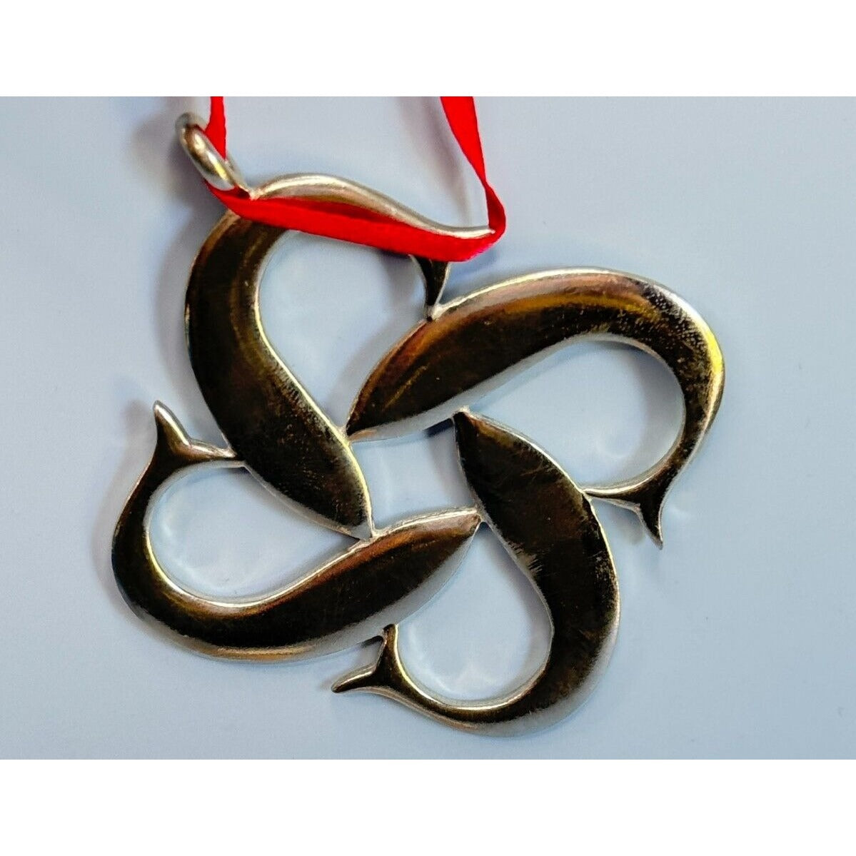 Lovell Designs Polaris North Star Pewter Christmas Cove Ornament 2 1/4"