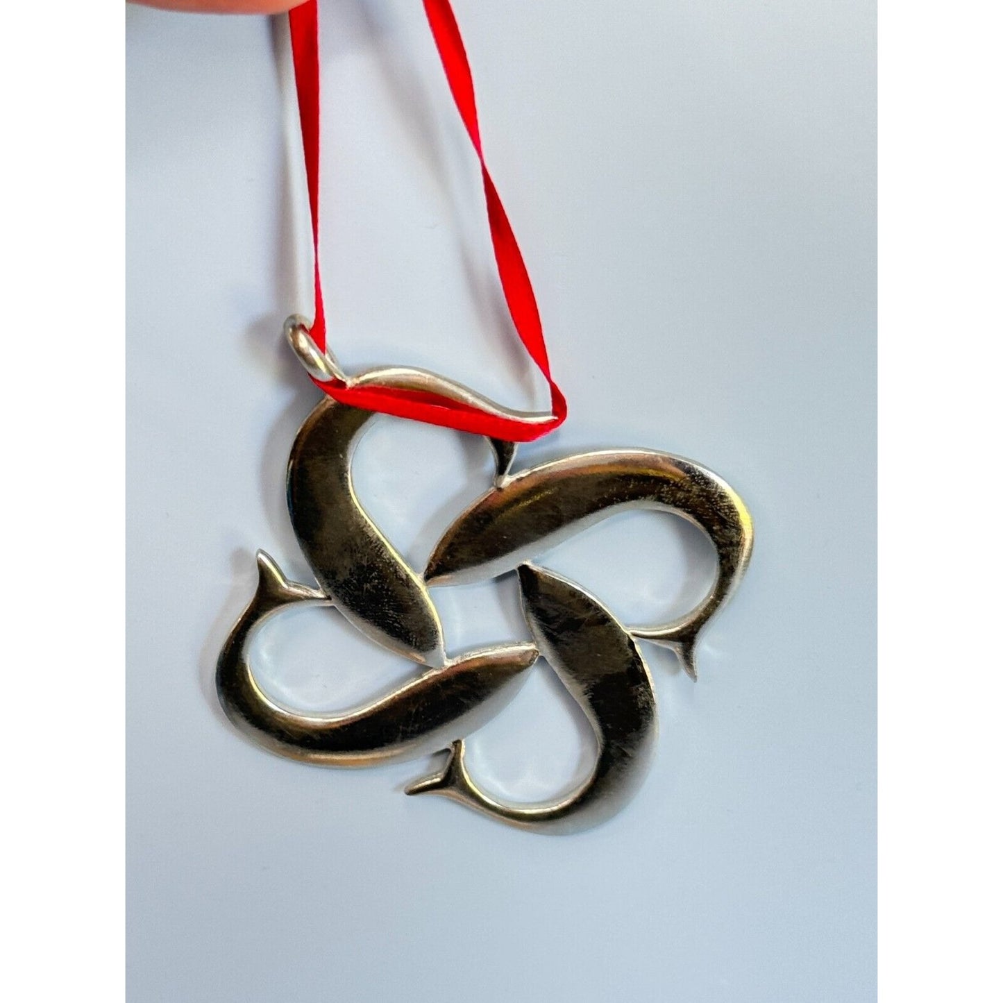 Lovell Designs Polaris North Star Pewter Christmas Cove Ornament 2 1/4"