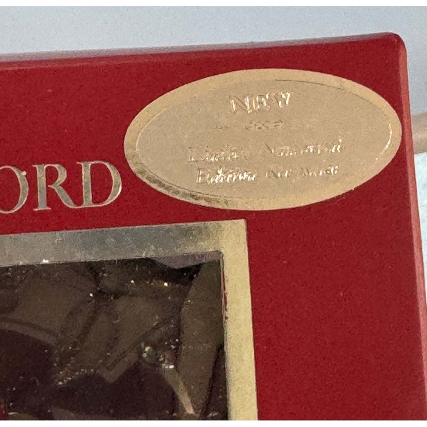 Waterford Crystal Annual Dated Lismore 60th Ball Ornament 2012 HandSigned Poland