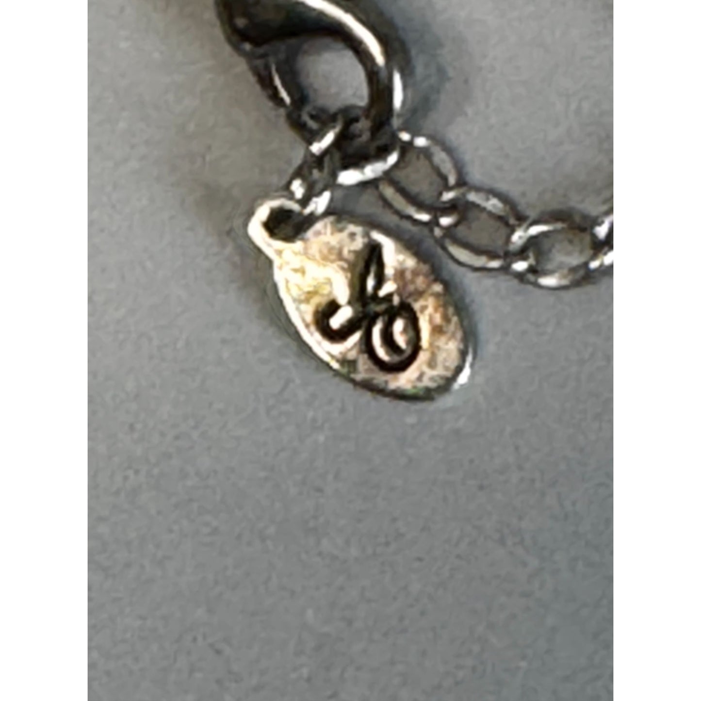 Vintage Lapis Lazuli Bead Necklace Silver Tone Celtic Knot Drop Pendant 16"