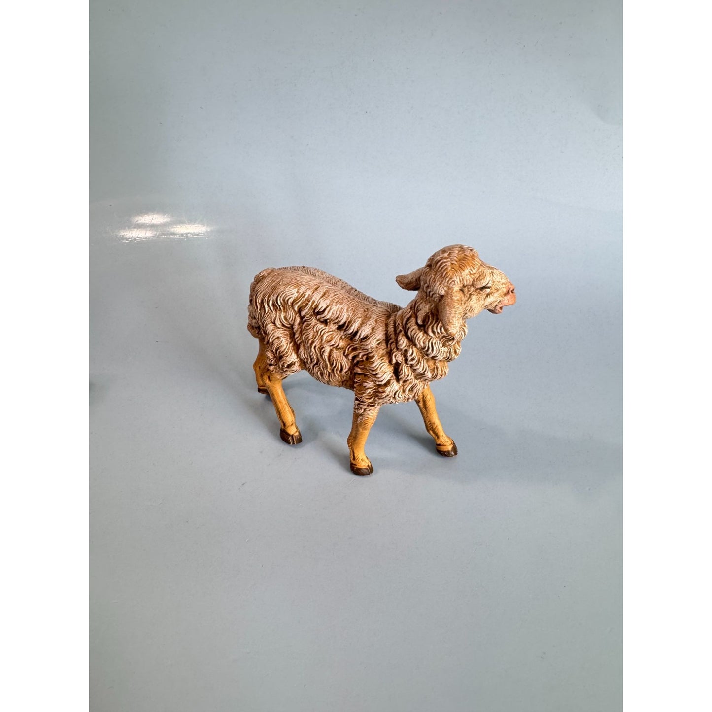 Depose Italy 1983 Nativity Scene Sheep Figures Grazing & Standing Large 7 1/2" Scale