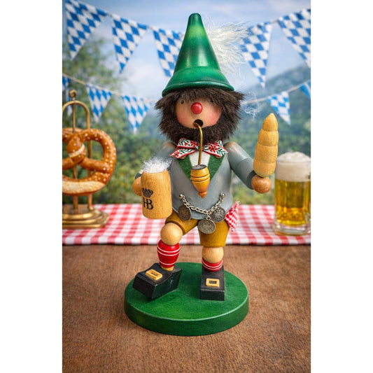 Steinbach Christian Ulbricht Erzgebirge Bavarian Beer Smoker 12" Germany