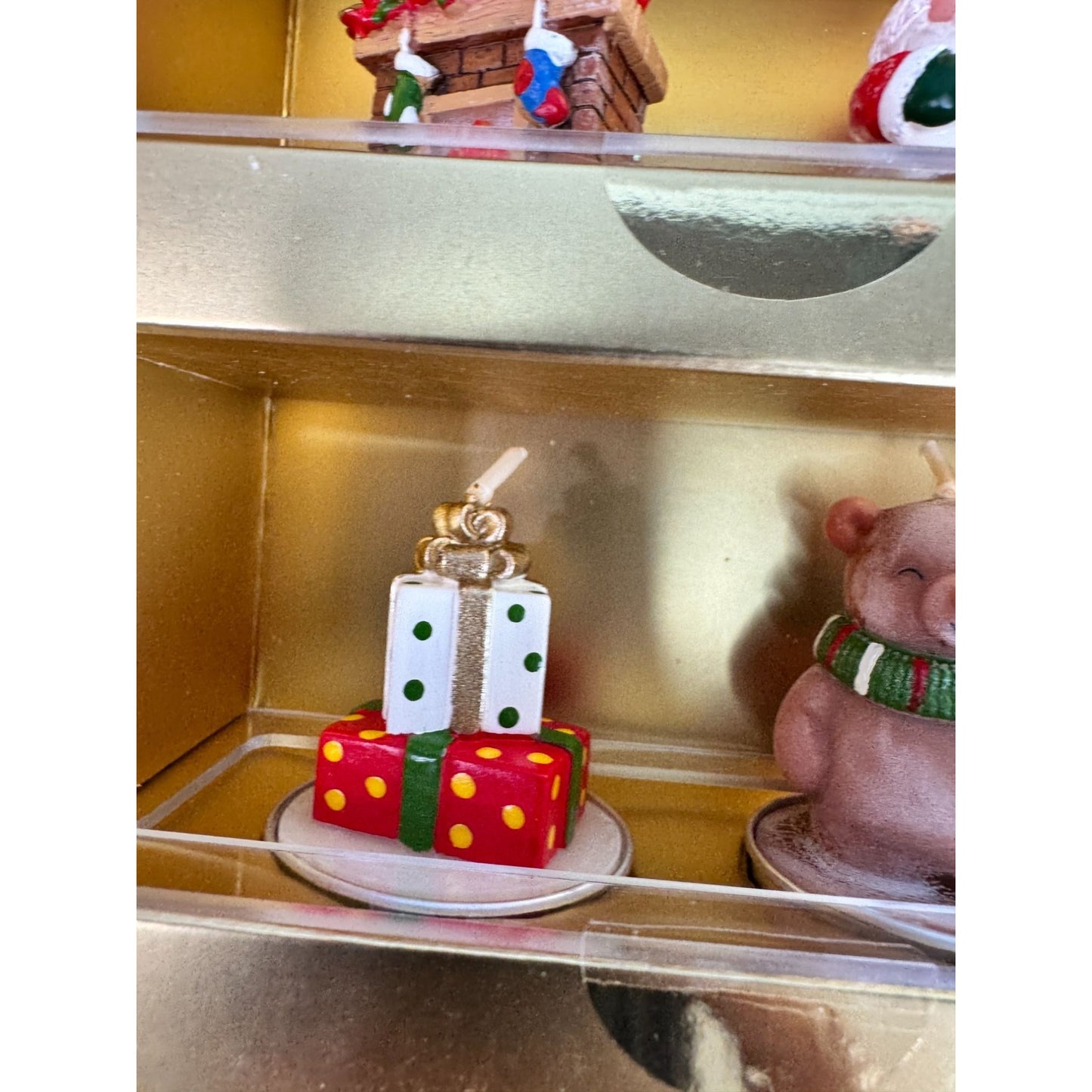 Southlake Gifts Christmas Candle Set 12 Days Mini Figures Assorted Handcrafted