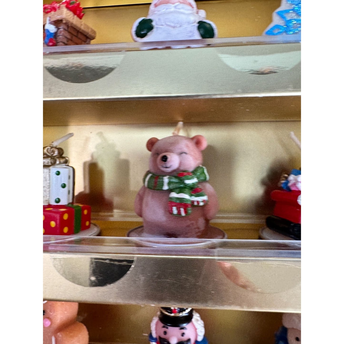 Southlake Gifts Christmas Candle Set 12 Days Mini Figures Assorted Handcrafted