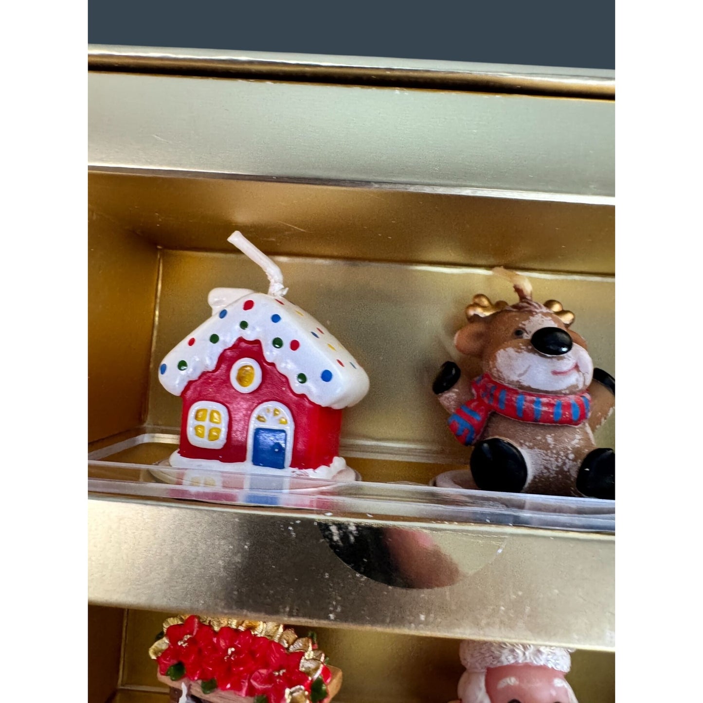 Southlake Gifts Christmas Candle Set 12 Days Mini Figures Assorted Handcrafted