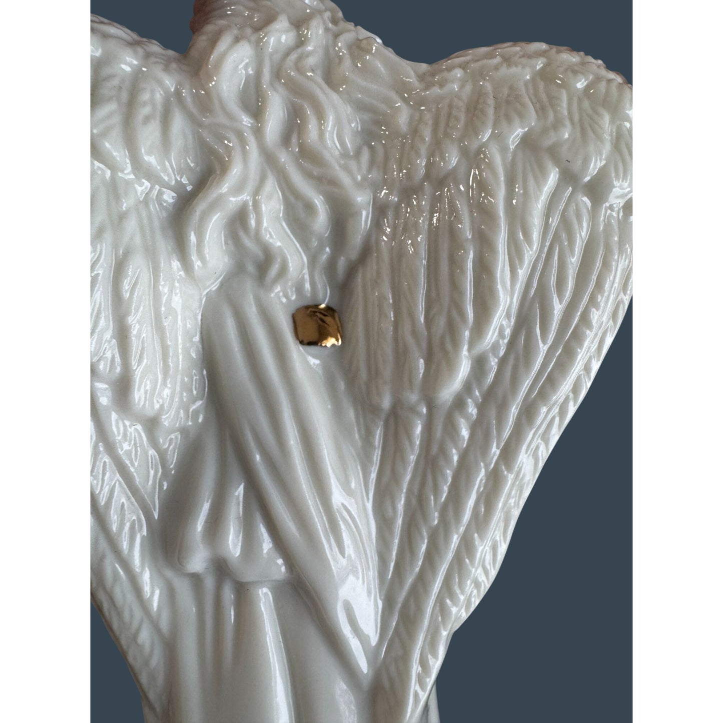 Lenox Angel Figurine Ivory Porcelain Nativity Musician 7 Inch