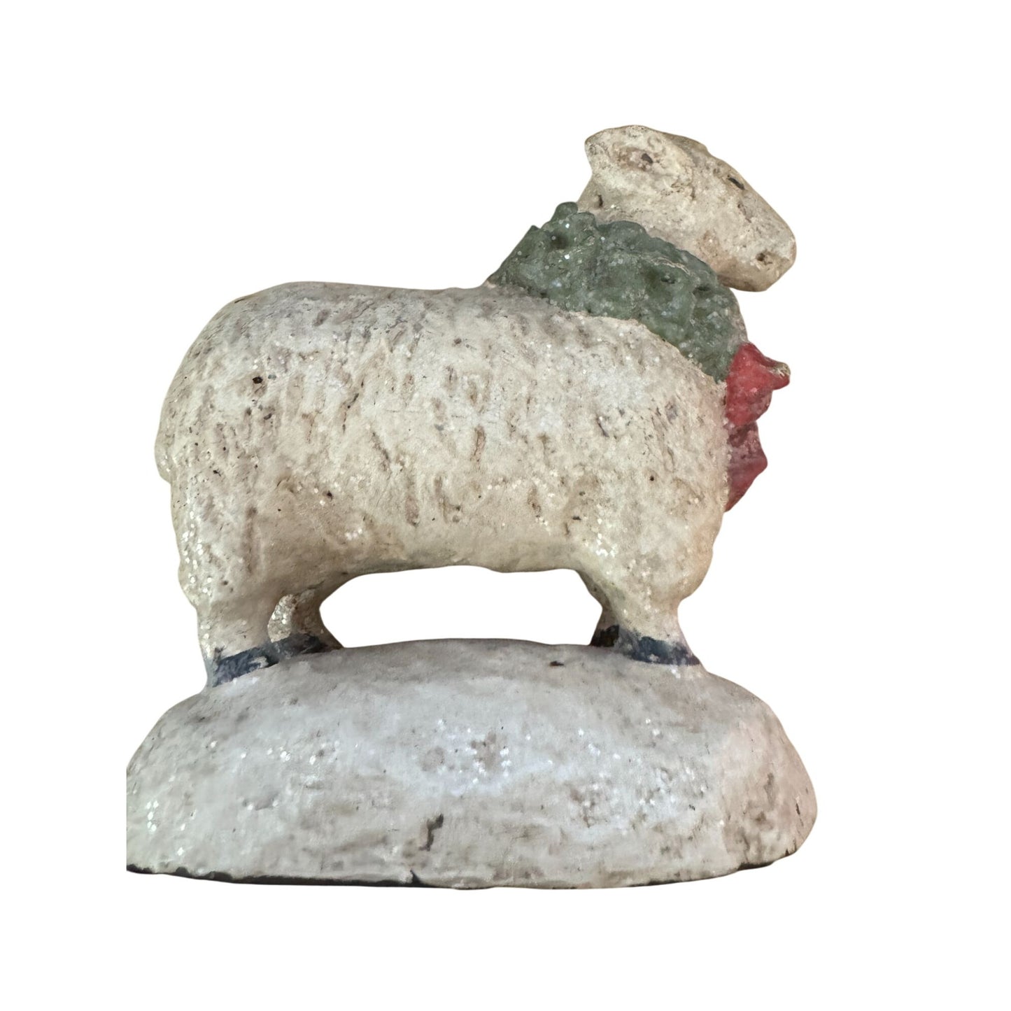 Bethany Lowe Designs Christmas Lamb Figurine No Tag