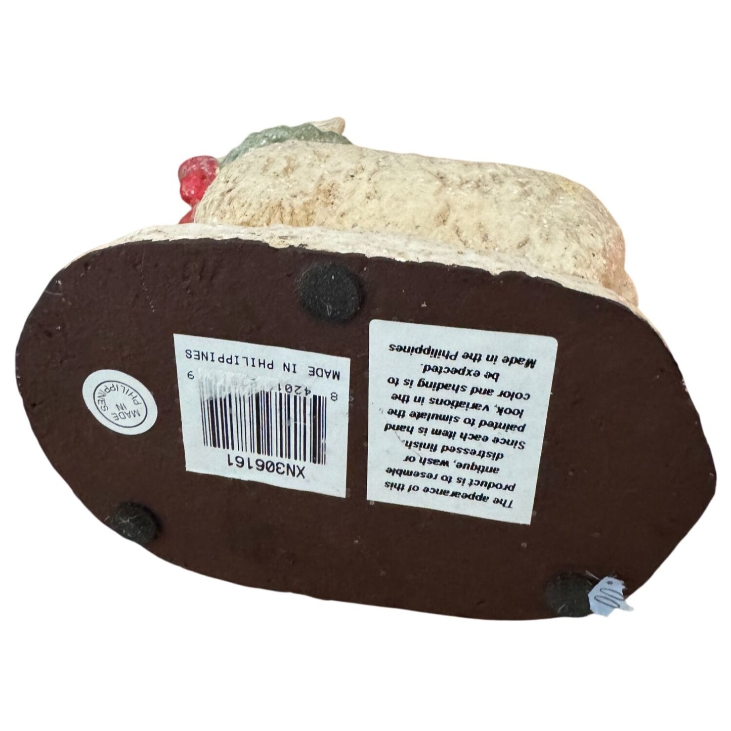 Bethany Lowe Designs Christmas Lamb Figurine No Tag