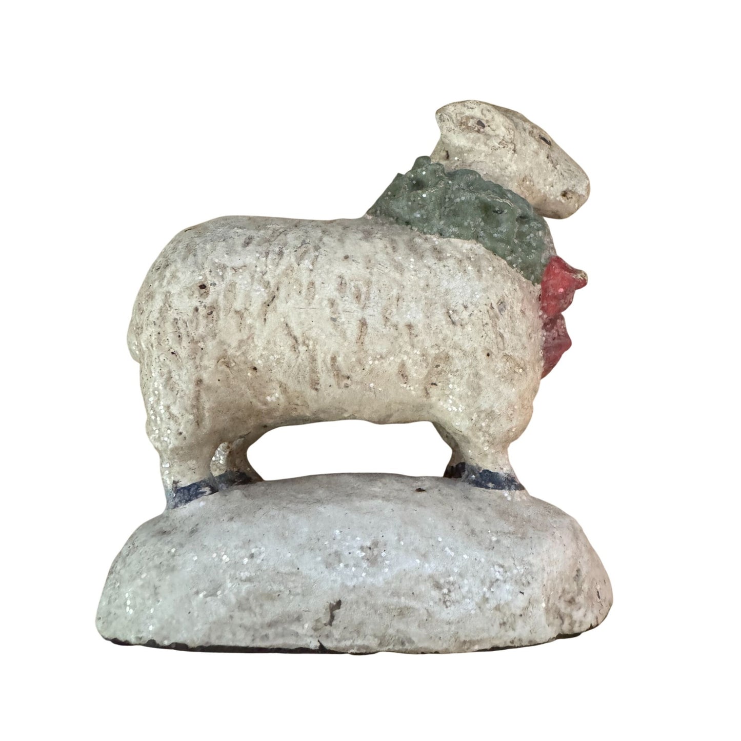 Bethany Lowe Designs Christmas Lamb Figurine No Tag