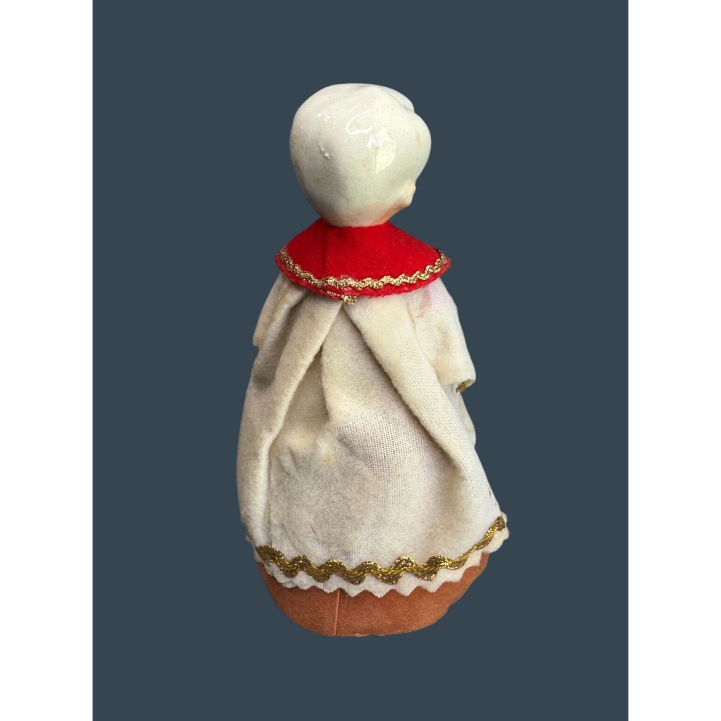 Delta Novelty Choir Angel Japan Vintage Christmas Caroler Cardboard Robe 5"