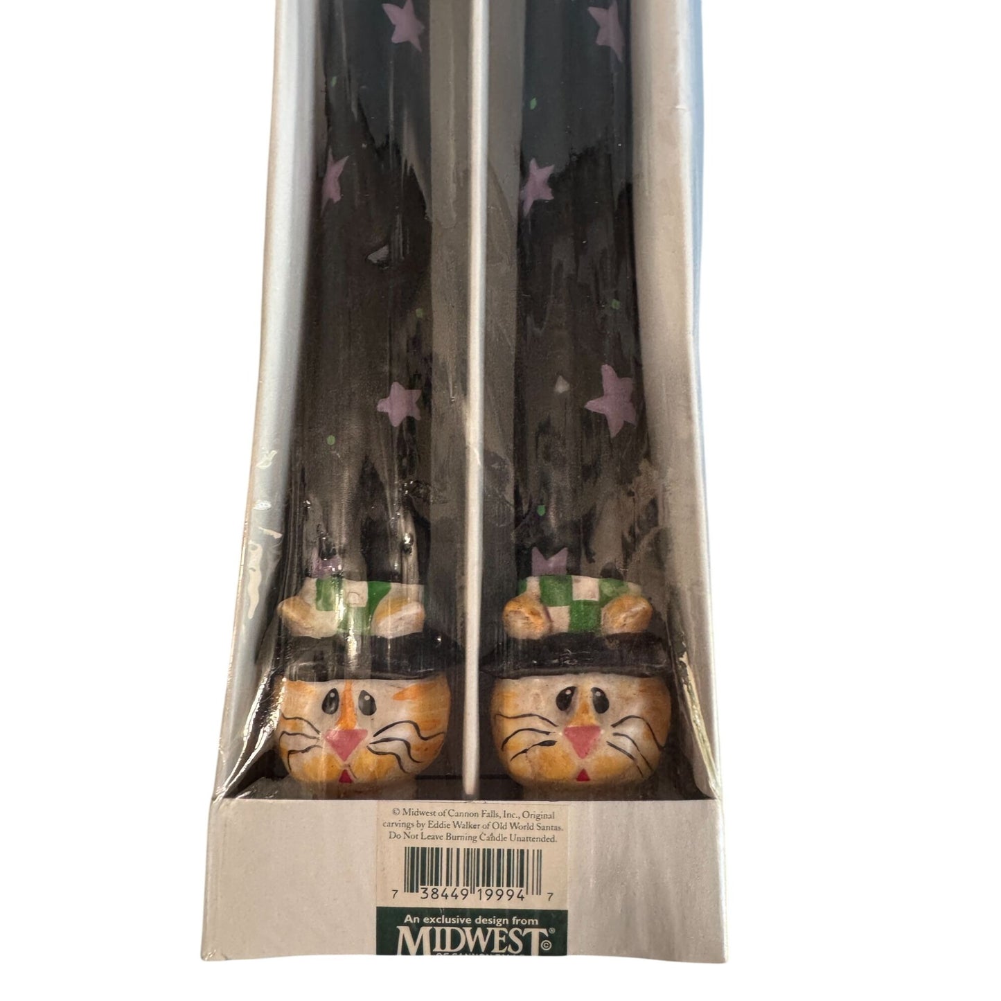 Midwest Cat Head Taper Candles Eddie Walker Exclusive Design