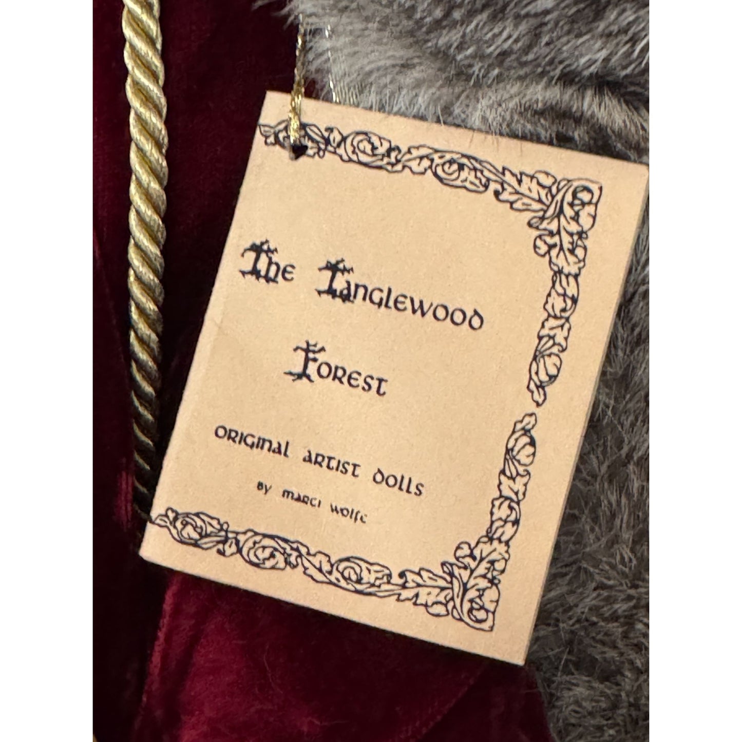 Marci Wolfe Tanglewood Forest Father Christmas II Hand Signed 24" Limited 72/250