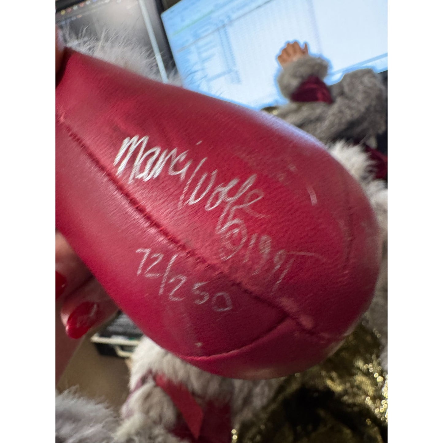 Marci Wolfe Tanglewood Forest Father Christmas II Hand Signed 24" Limited 72/250