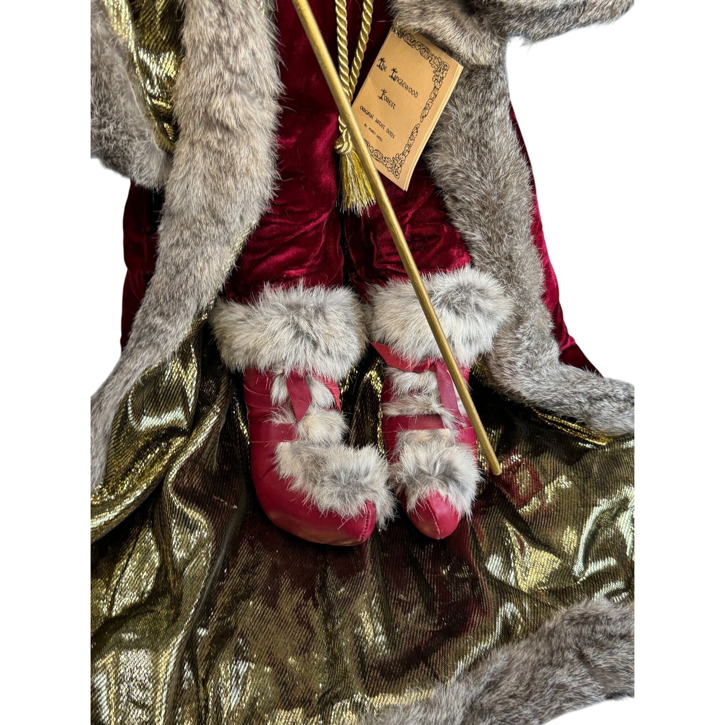 Marci Wolfe Tanglewood Forest Father Christmas II Hand Signed 24" Limited 72/250