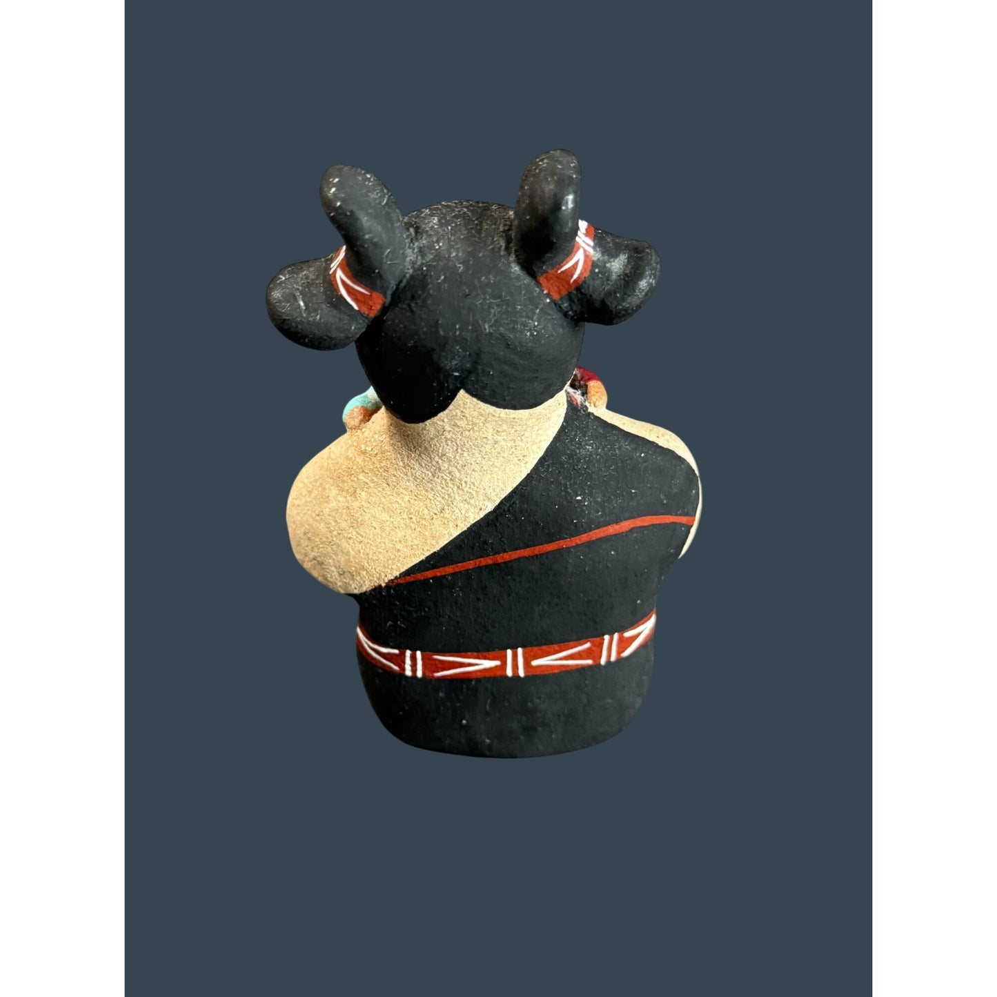 Margaret Quintana Native American Storyteller Pottery Figure 4 Children Signed 5 1/2"