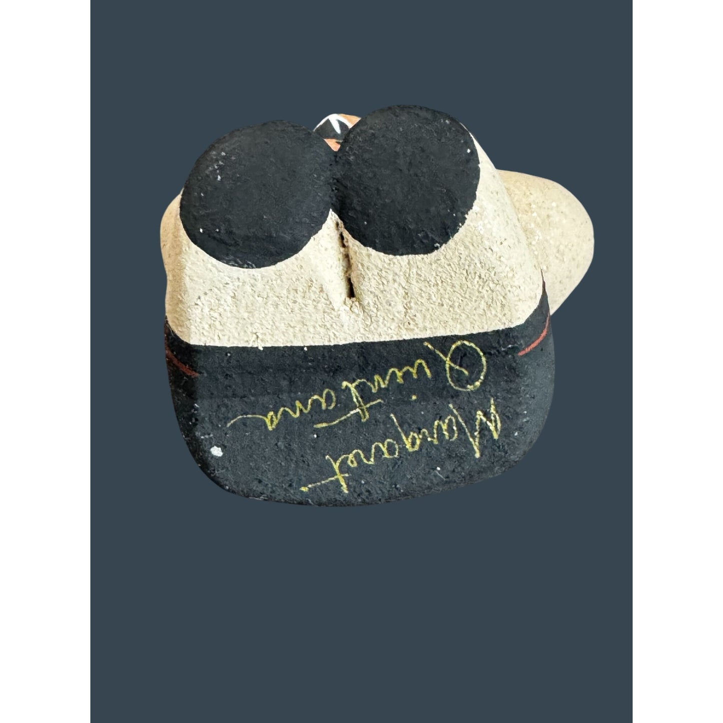 Margaret Quintana Native American Storyteller Pottery Figure 4 Children Signed 5 1/2"