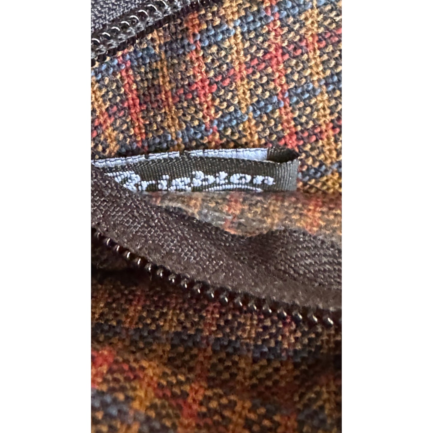 Brighton Black Leather Shoulder Bag 9" x 5" Turquoise Accent Medallion Croc Trim 9" Drop