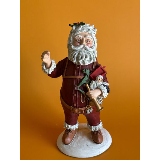 Vintage Duncan Royale History of Santa Nast Handcrafted Figurine Rodrigues 1983