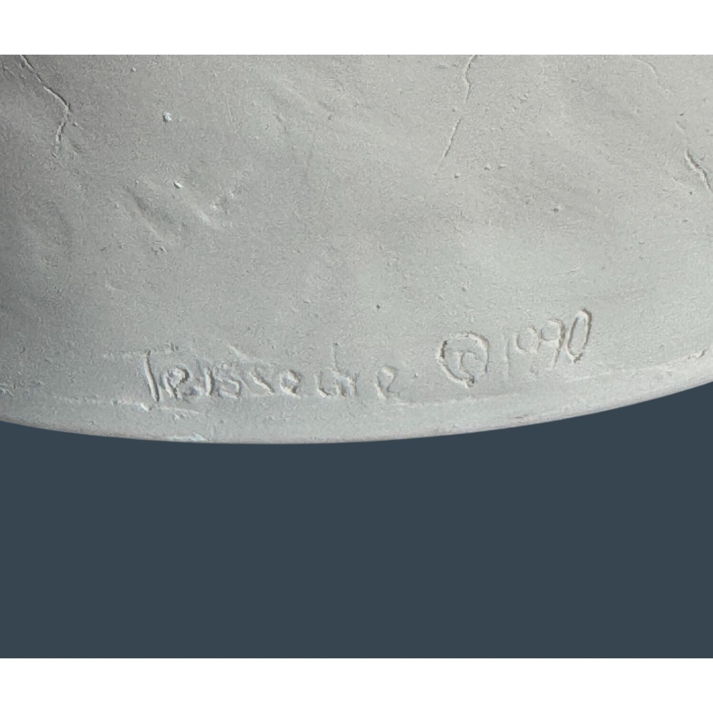 Cleo Teissedre Southwestern Pueblo Nativity Set Adobe Church 1990 Signed 5"