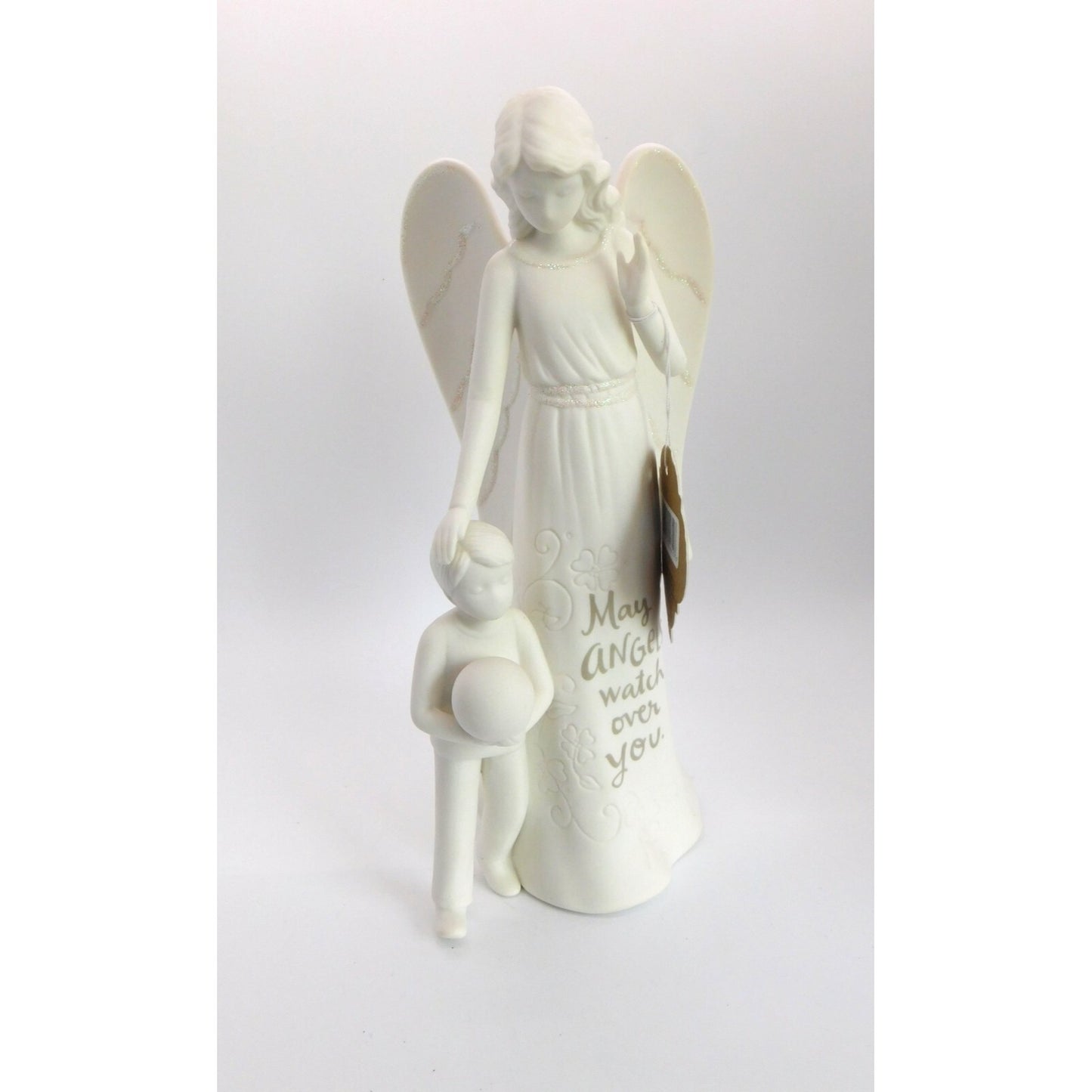Hallmark Joanne Eschrich Guardian Angel Figurine May Angels Watch Over You 9.5"