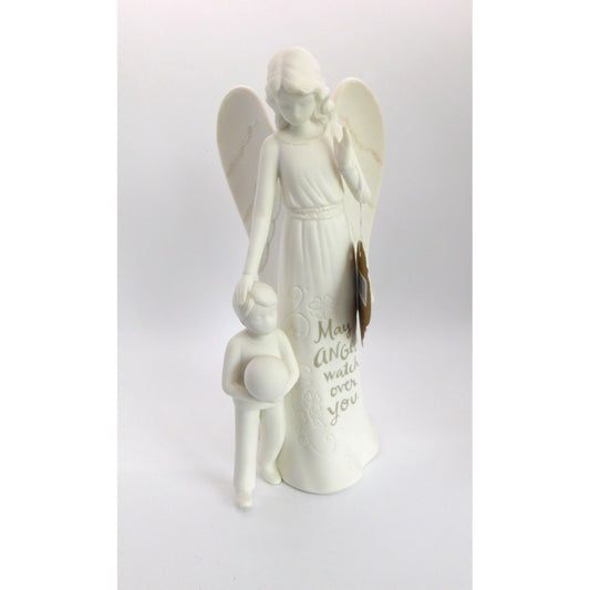 Hallmark Joanne Eschrich Guardian Angel Figurine May Angels Watch Over You 9.5"