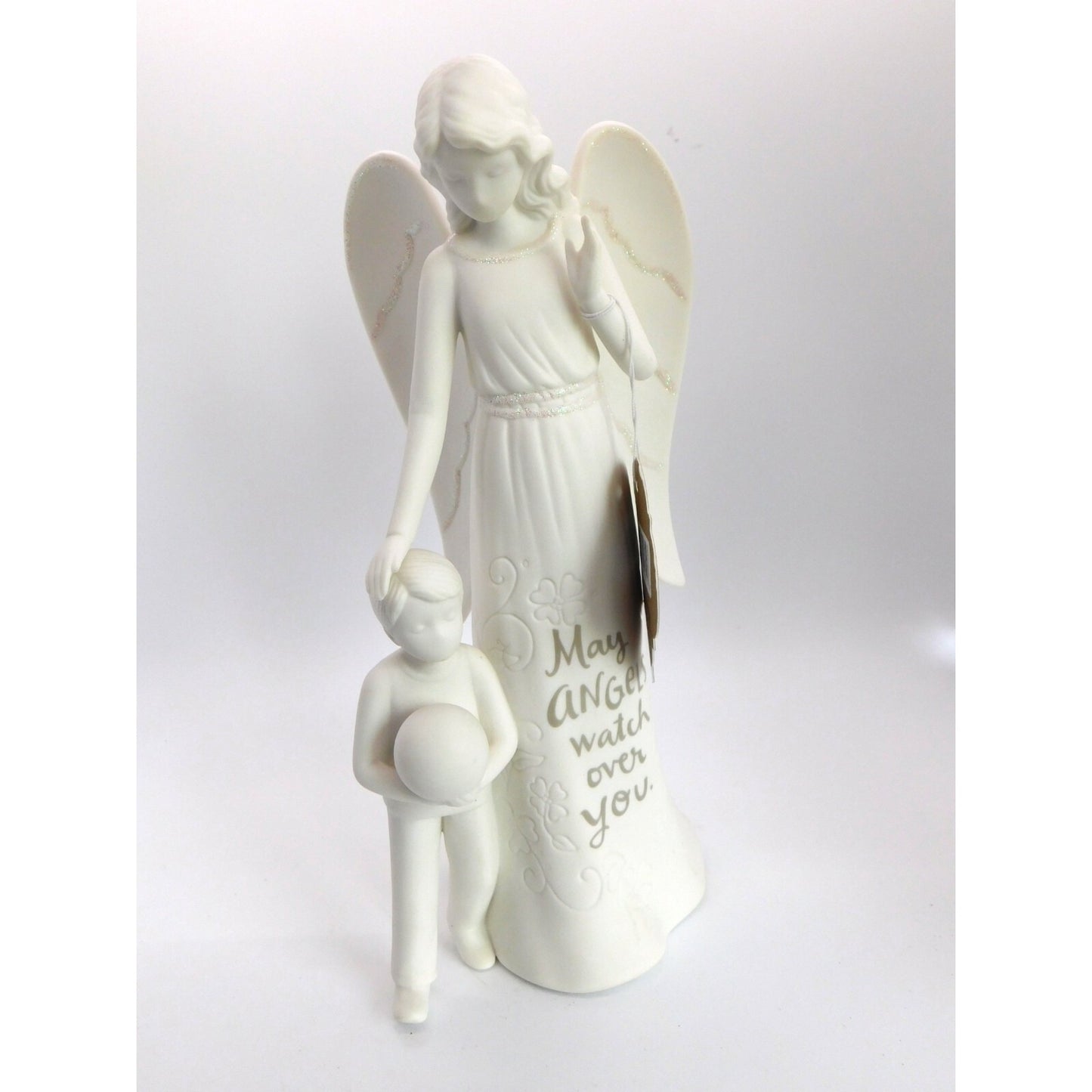 Hallmark Joanne Eschrich Guardian Angel Figurine May Angels Watch Over You 9.5"