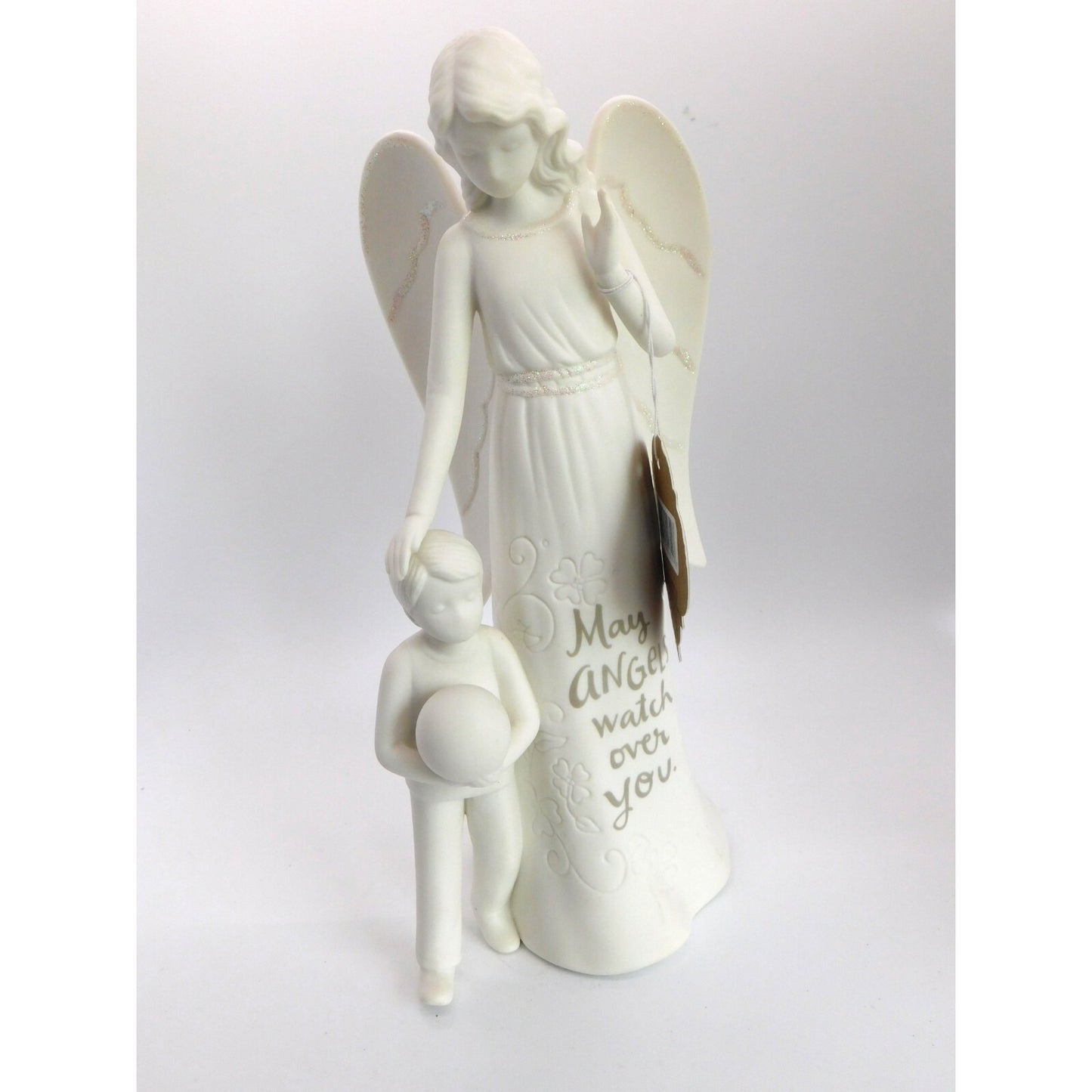 Hallmark Joanne Eschrich Guardian Angel Figurine May Angels Watch Over You 9.5"