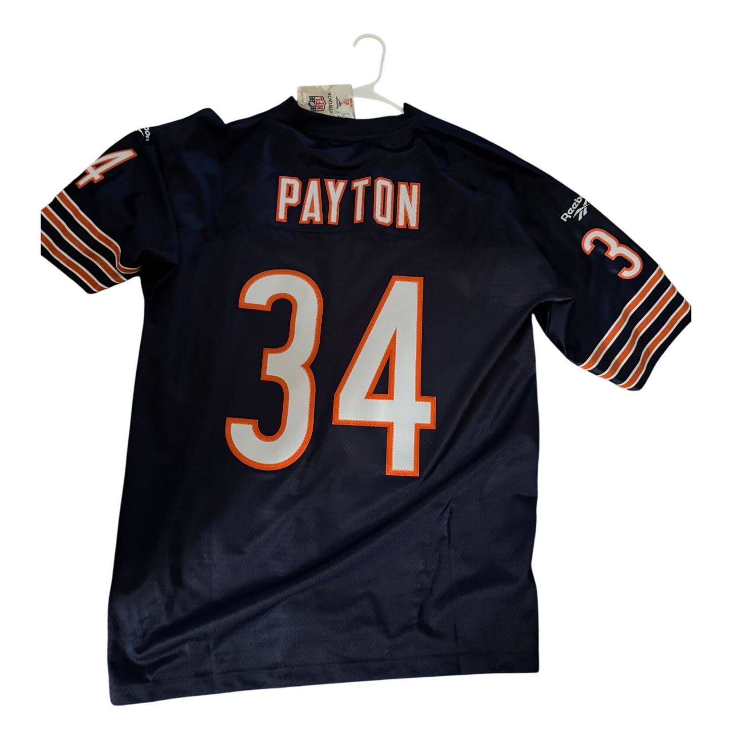 Walter Payton Chicago Bears Throwback Jersey Reebok NFL Vintage Collection XL NWT