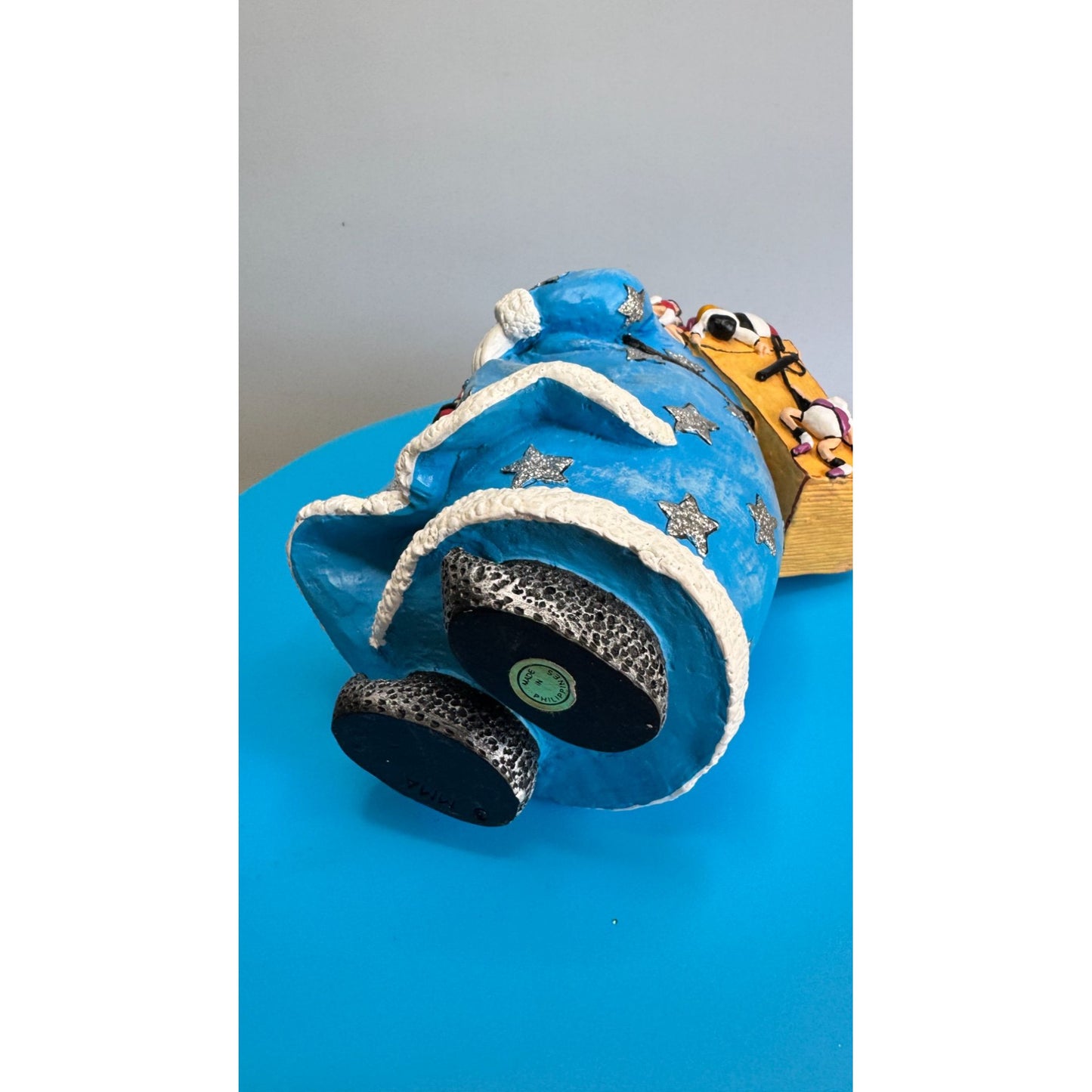 Metropolitan Museum of Art Wizard Santa Father Christmas Figurine Blue Robe